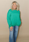 Just Jade Comfort Crewneck