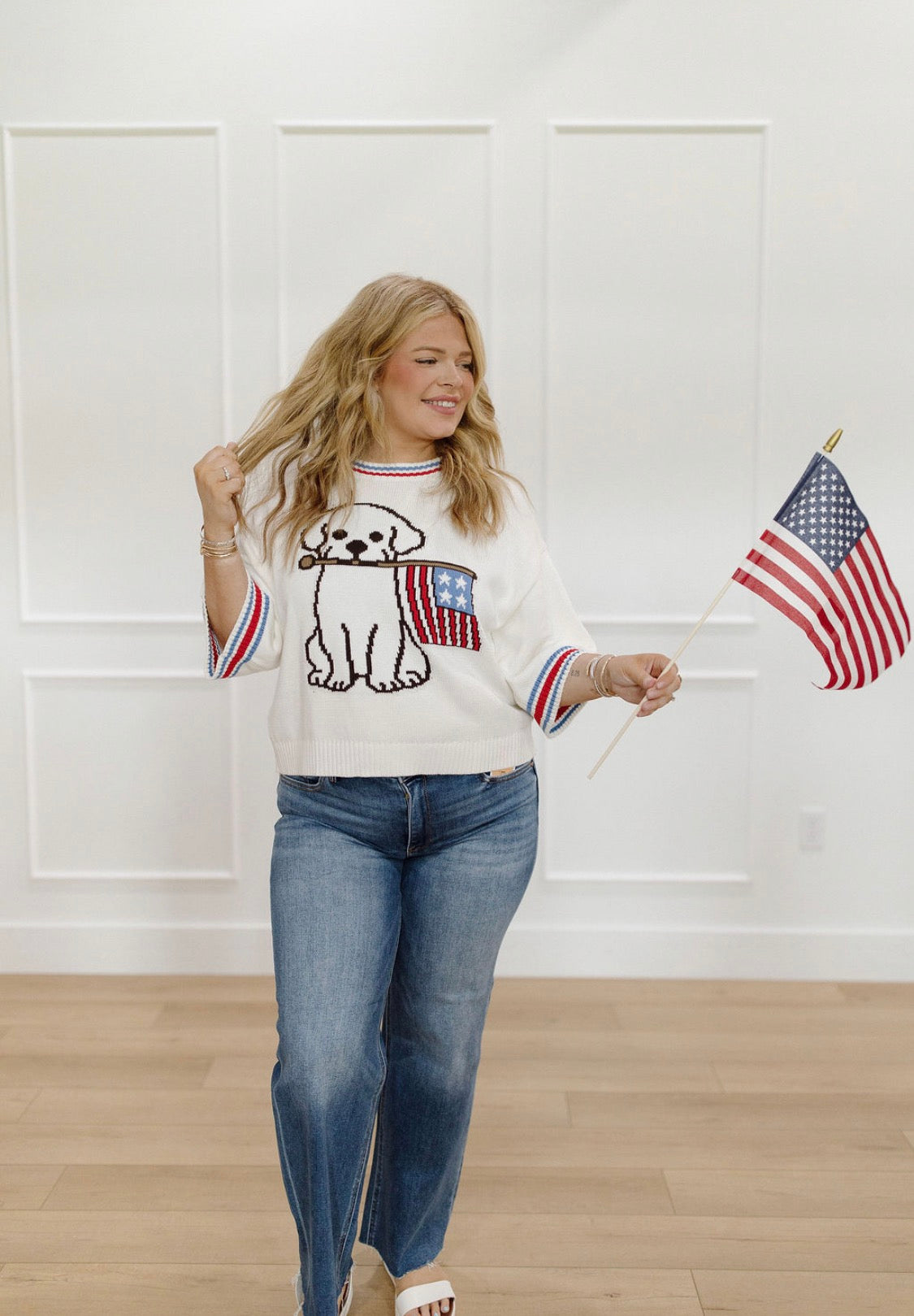 Patriot Pup Sweater