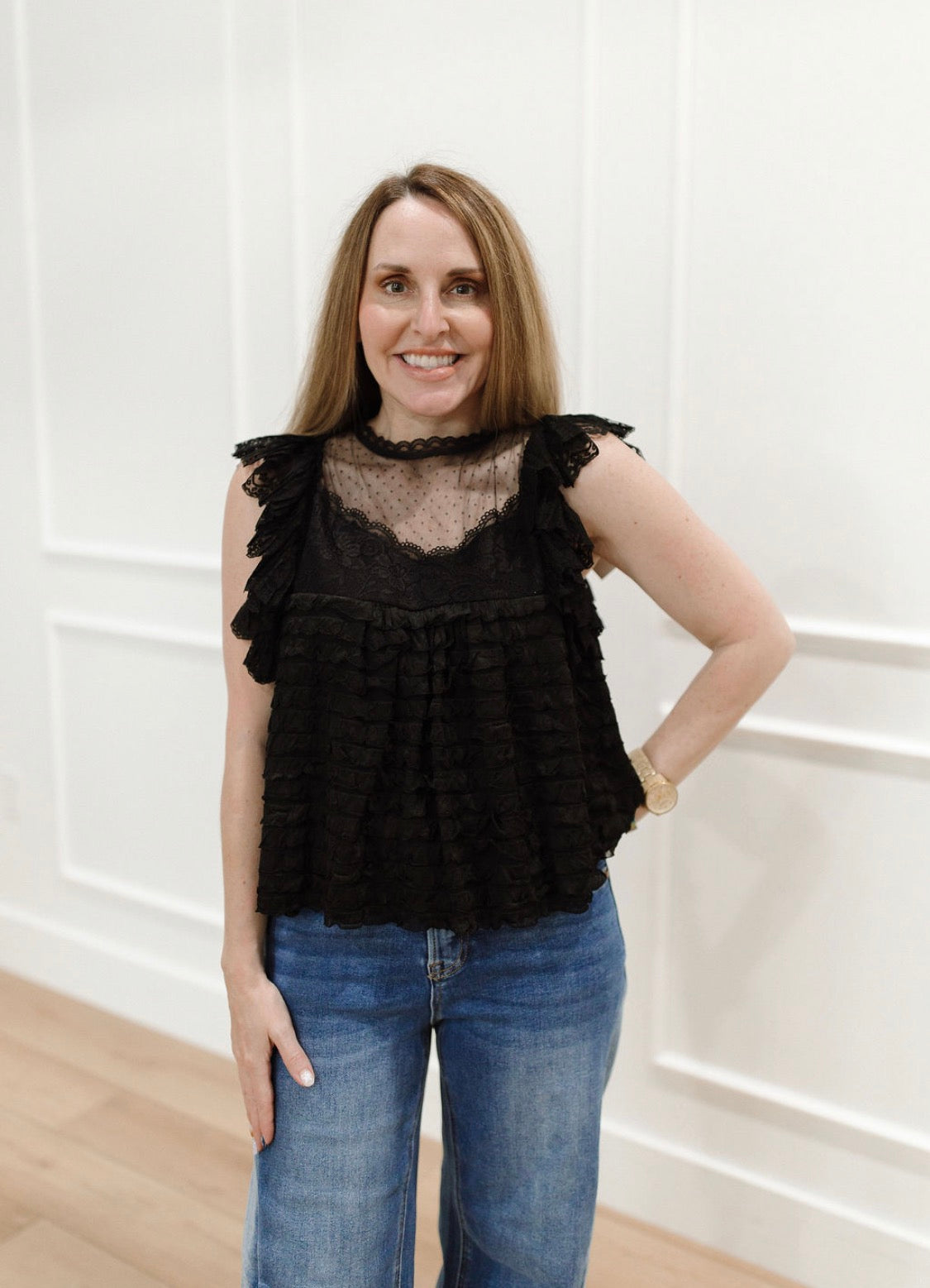 The Quiet Drama Blouse