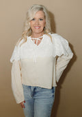 Sweet Pea Eyelet Blouse