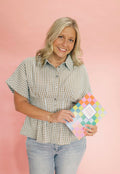 Blue Ridge Check Blouse