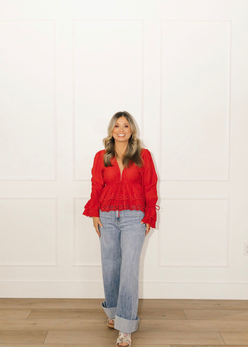 Flirty Flare Top