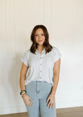 Boardwalk Button-up Blouse