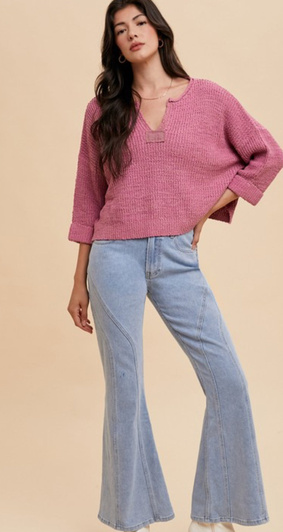 Mauve Moment Sweater