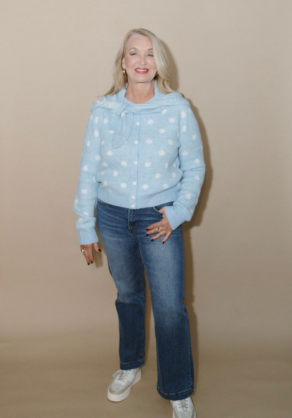 Cloud Nine Dots Cardigan