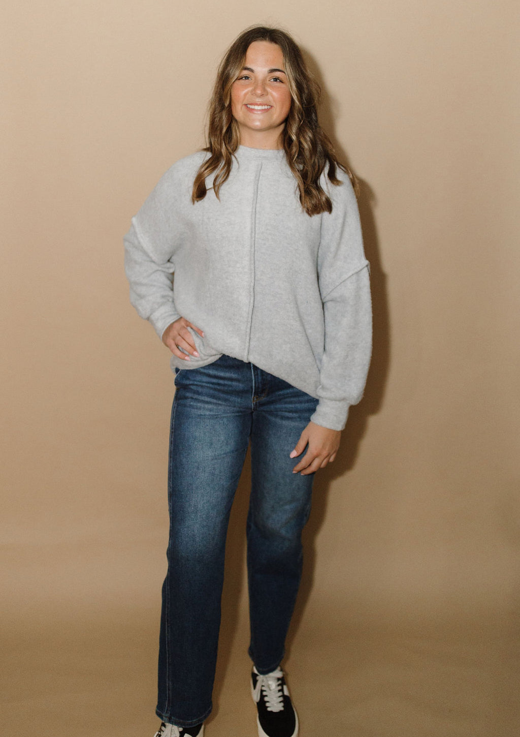 Structured Stitch Sweater