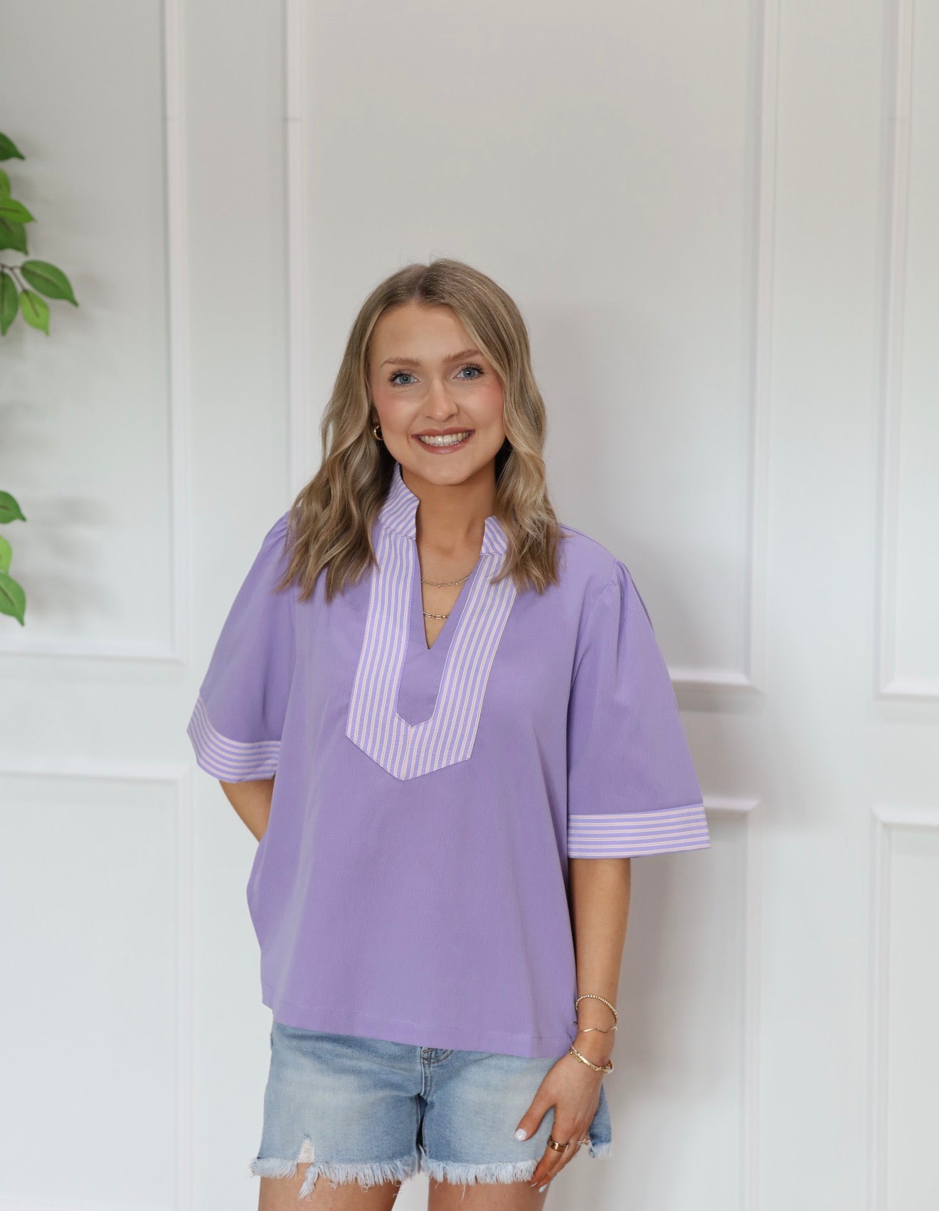All The Purple Blouse