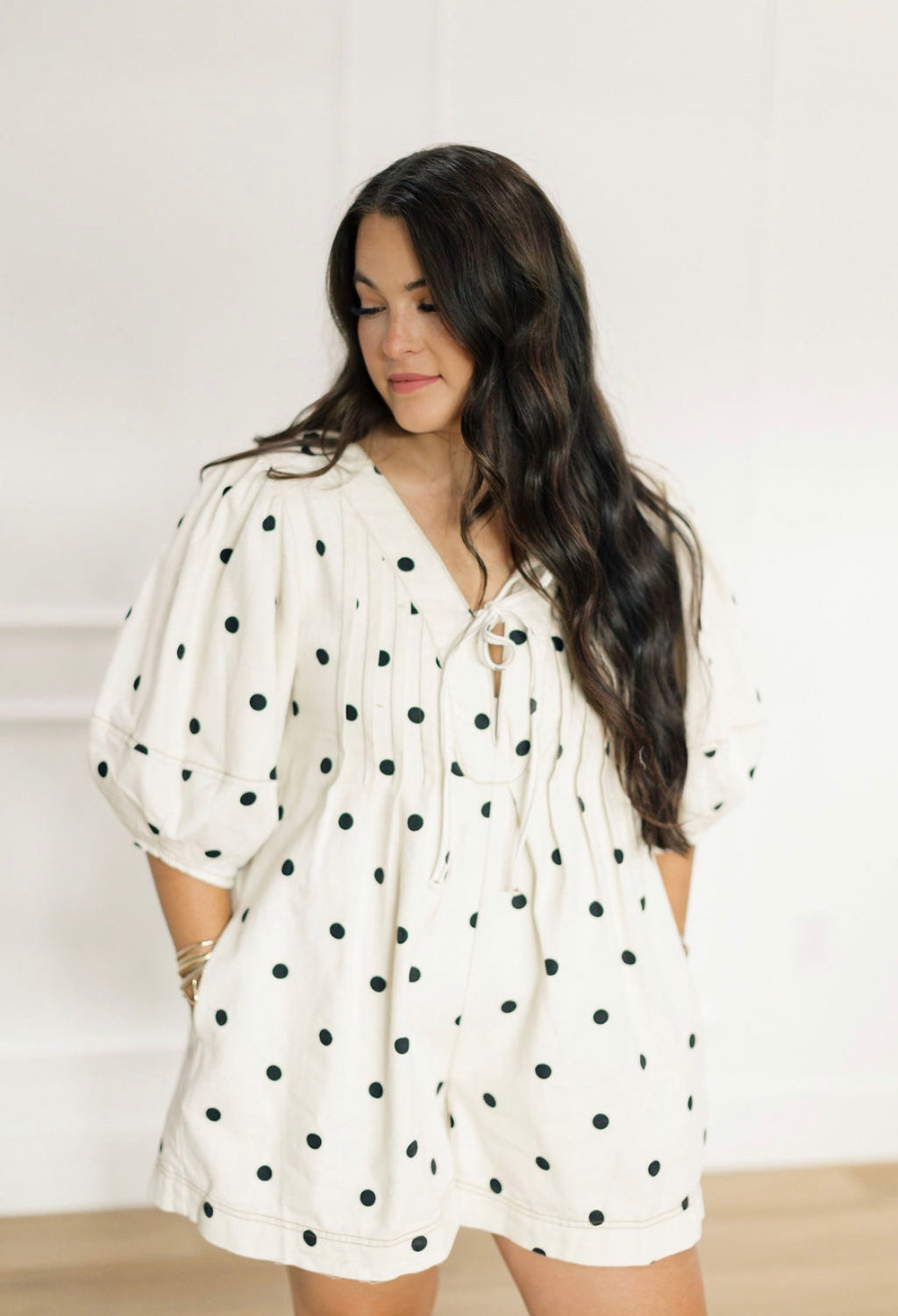 Love at First Dot Romper