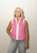 Pretty in Trim Blouse