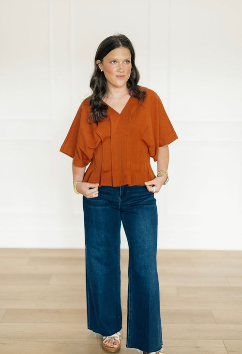 Amber Glow Blouse