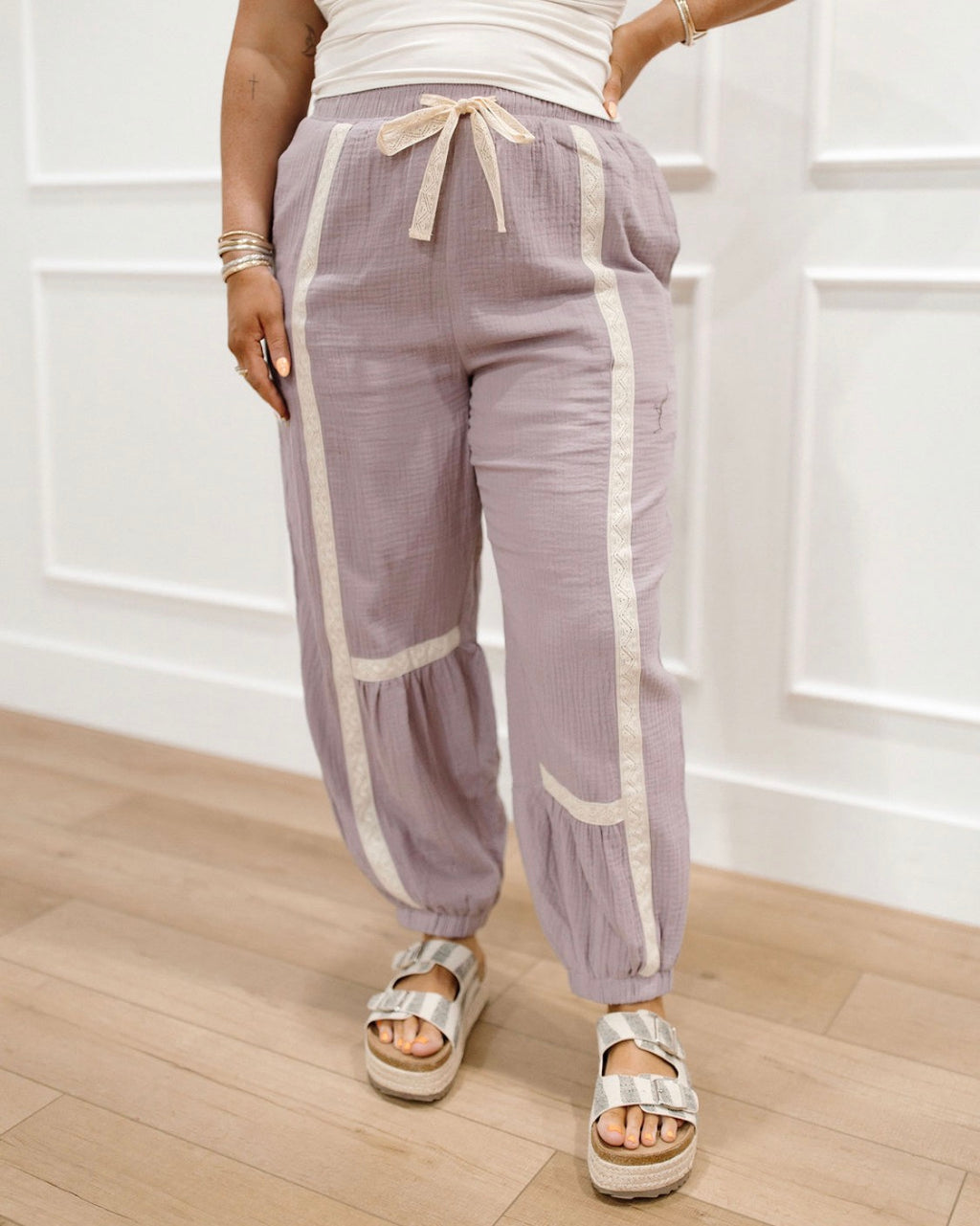 Violet Veil Pant