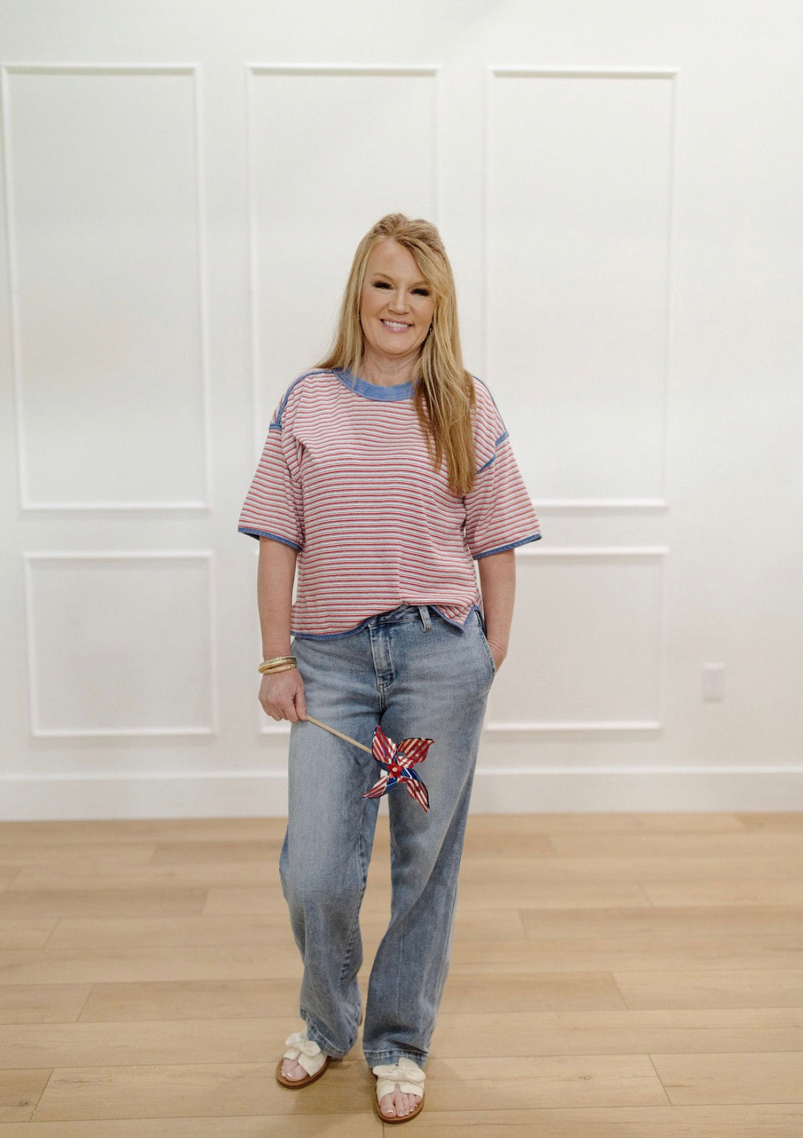 Freedom Stripe Top