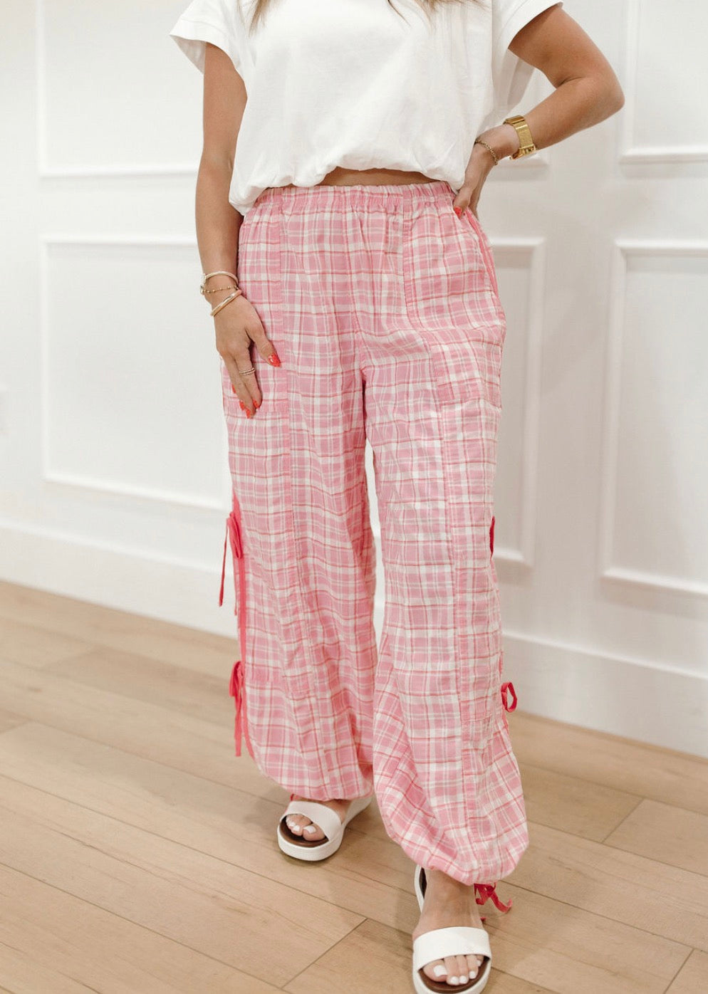 Flirt & Flow Side Slit Pants