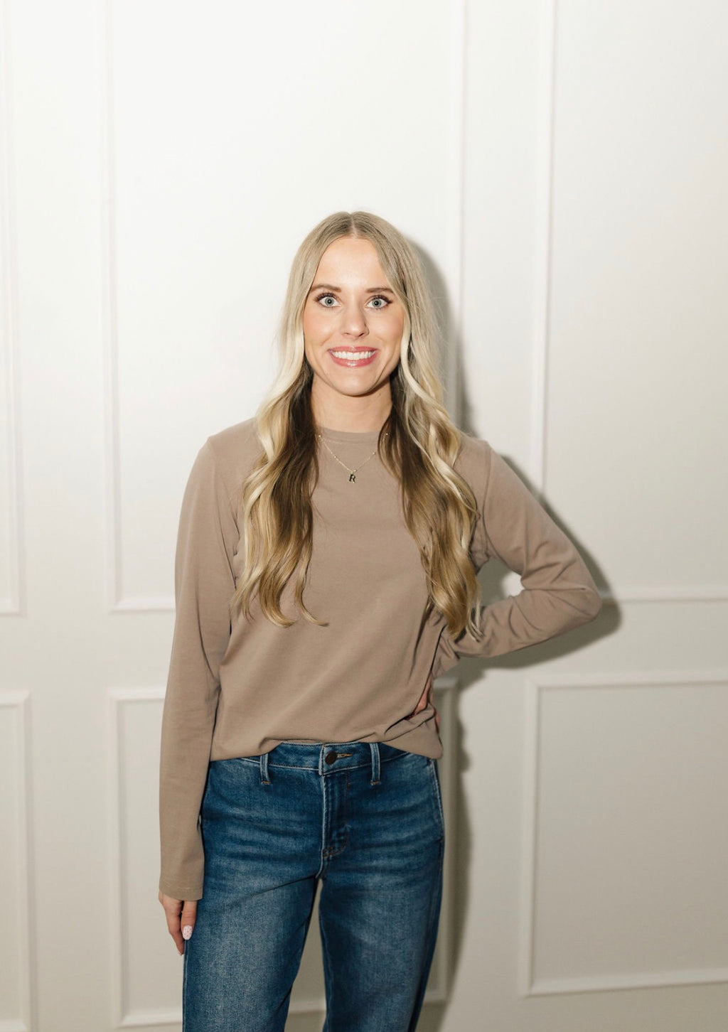 Everyday Taupe Tee