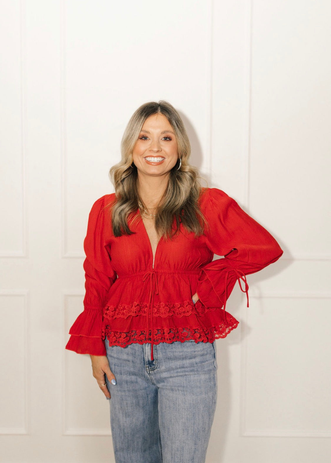 Flirty Flare Top