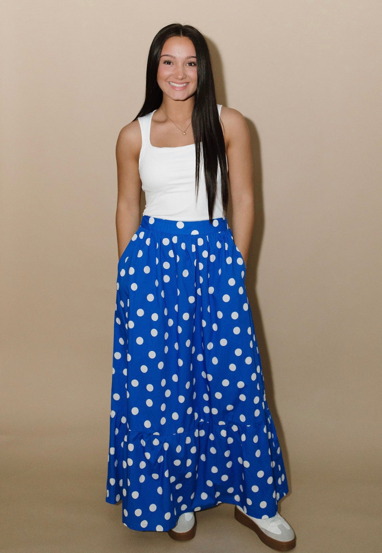Blueberry Dots Skirt