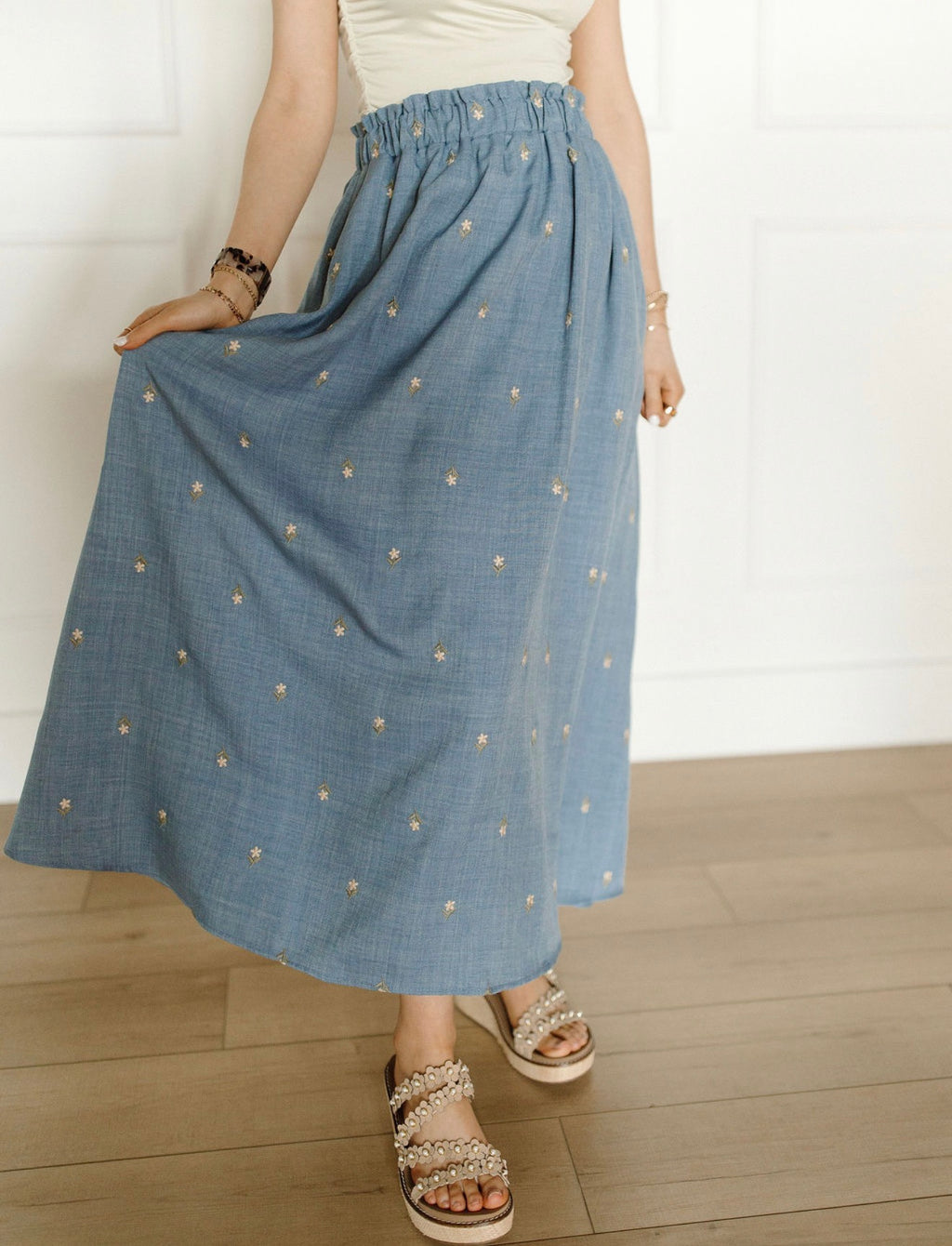 Blossom Thread Skirt