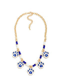 Paw Game Day Necklace