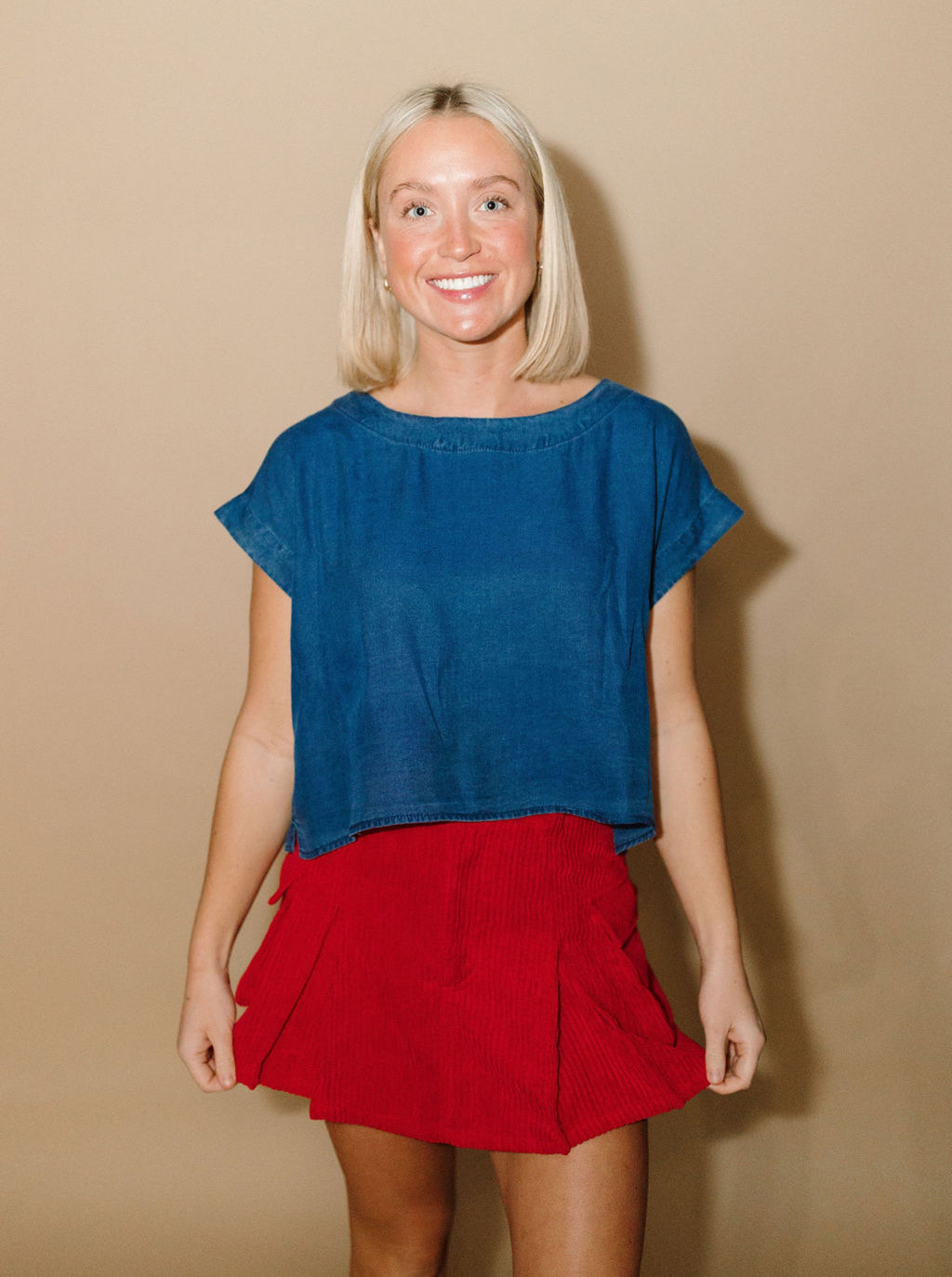 Retro Red Skirt