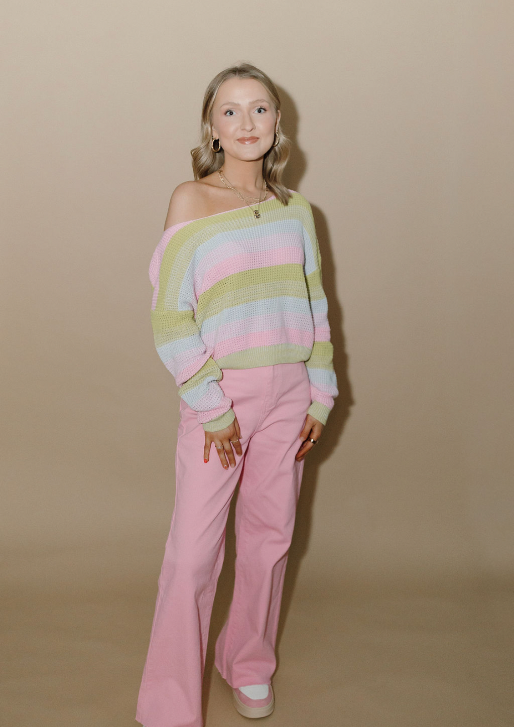 Pastel Prism Sweater
