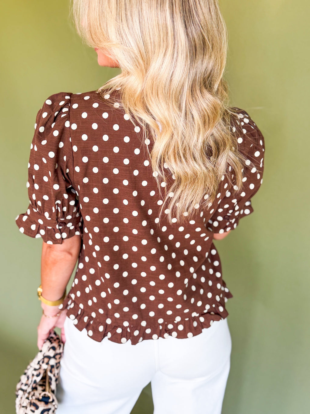 Chocolate Dot Delight Top