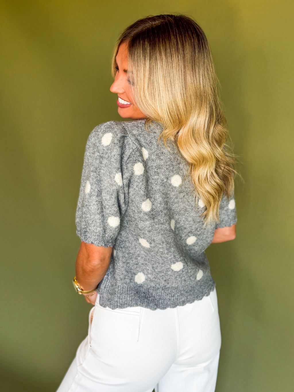 The Pearl Dot Sweater