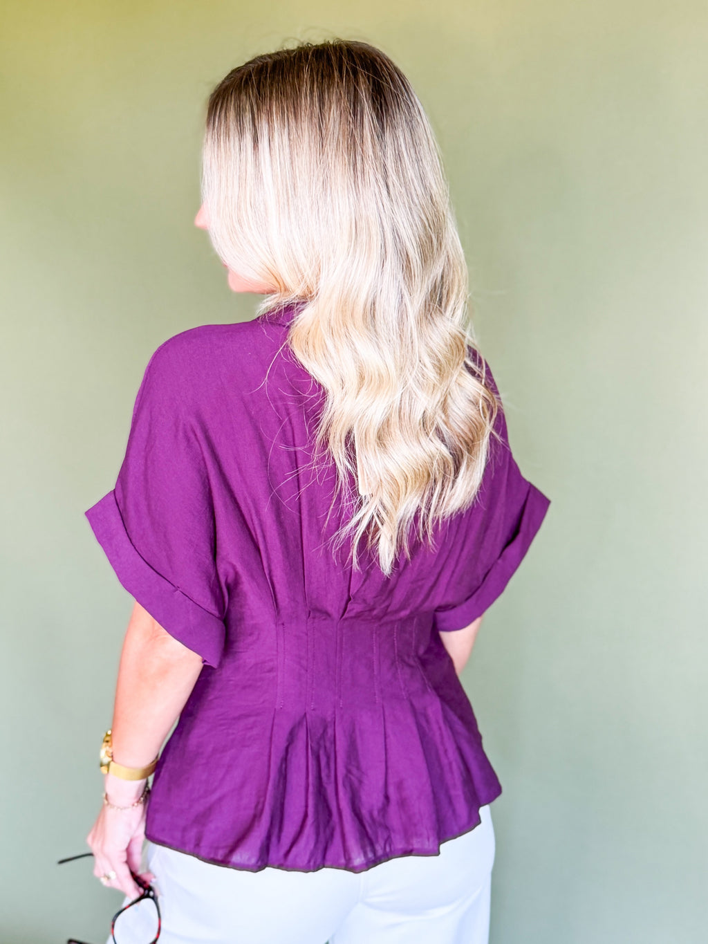 The Elegant Gather Top