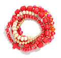 Set of 5 Beaded Bracelets