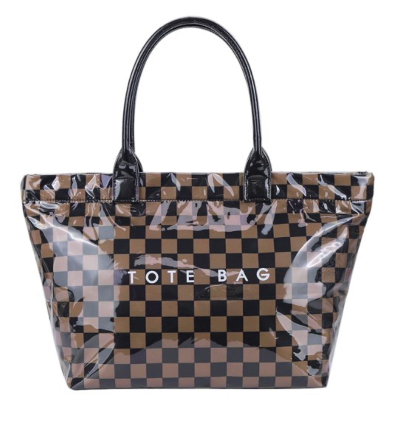 Checkered Tote Bag