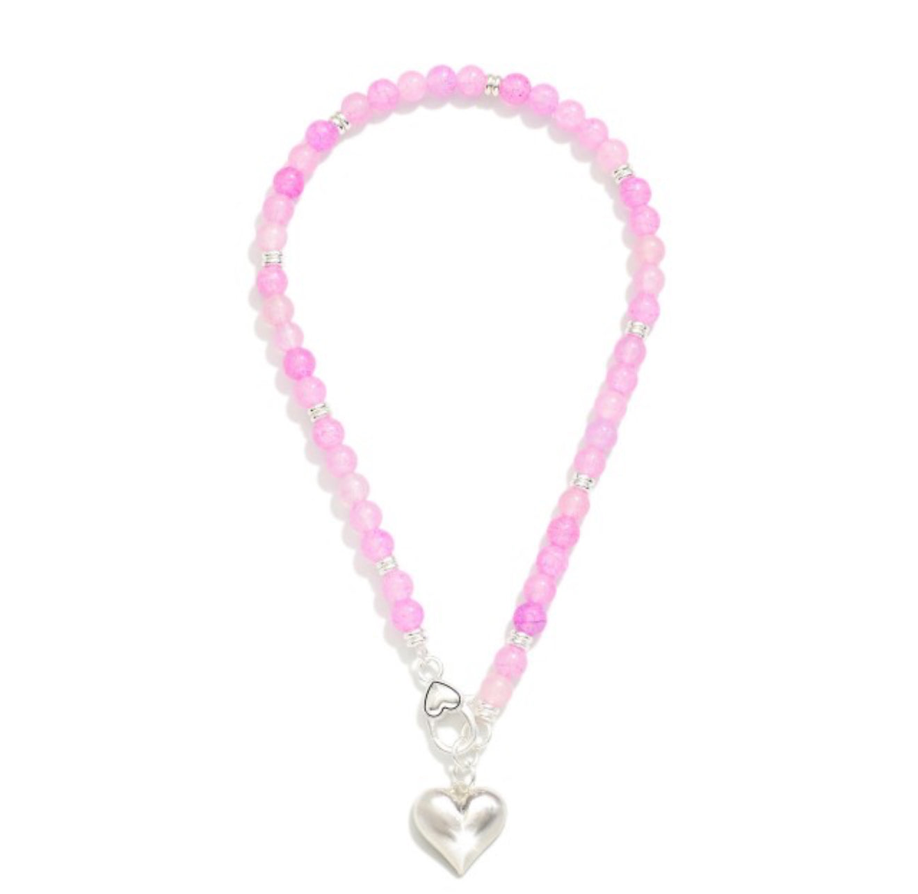 Beaded Heart Necklace