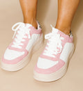 Pink Colorblock Sneaker