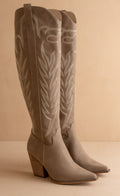 The Suede Cowboy Boot