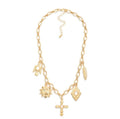 The Metal Tone Charm Necklace