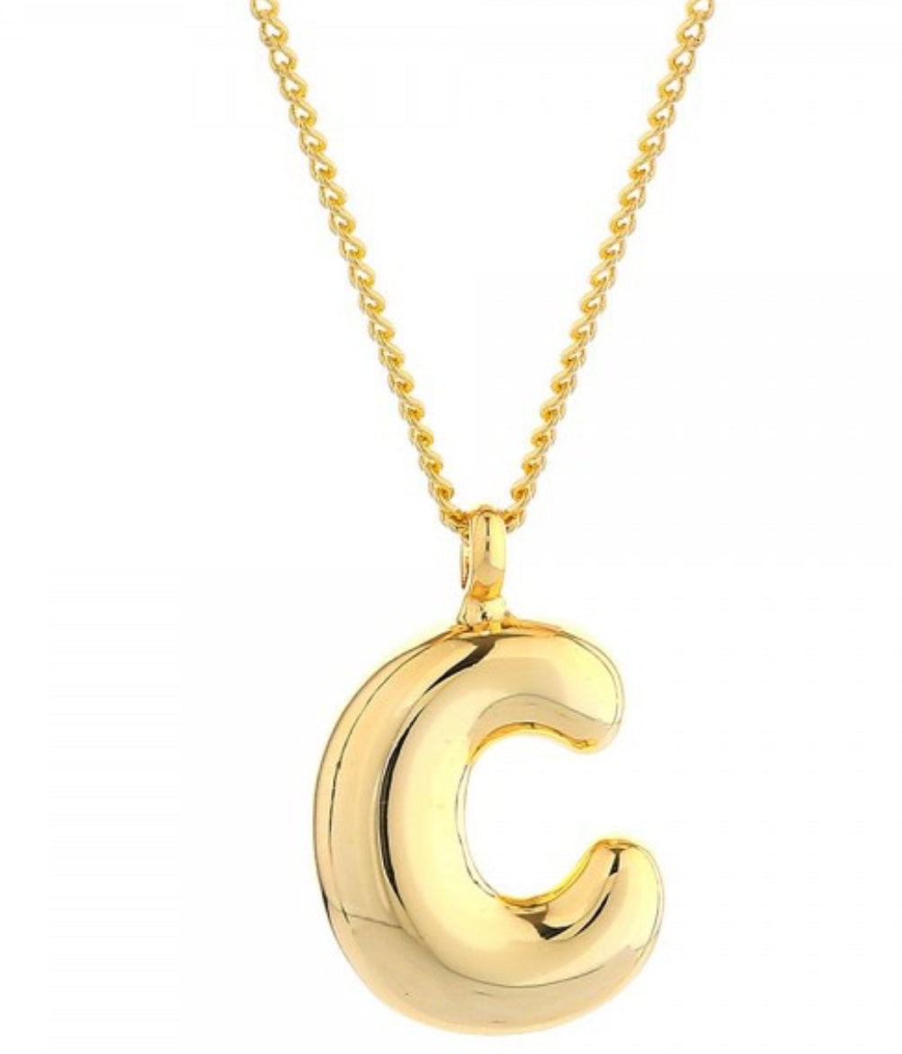 Do Everything In Love Initial Necklace