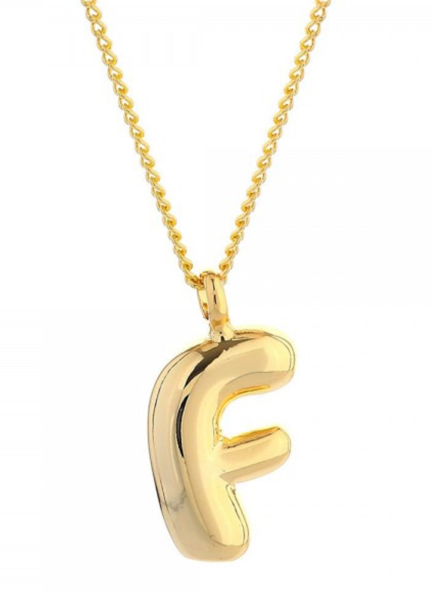 Do Everything In Love Initial Necklace