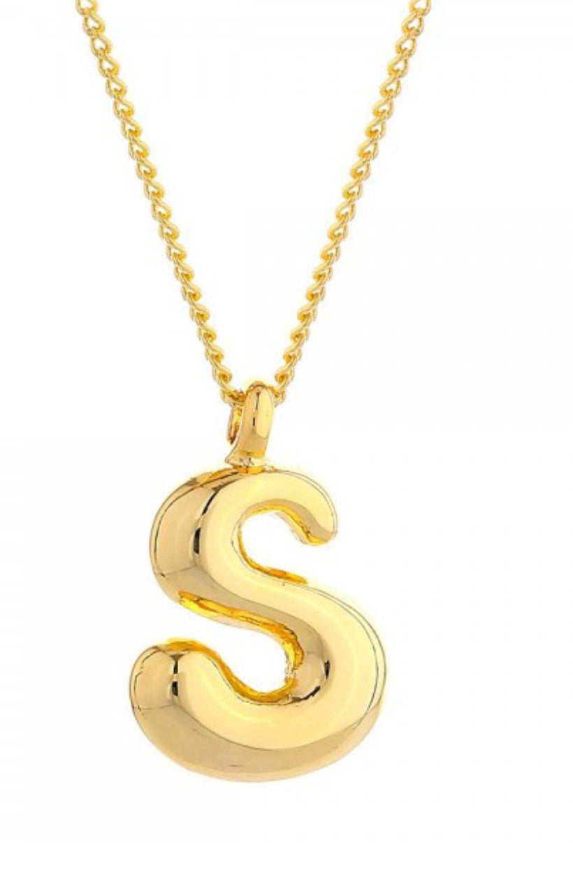 Do Everything In Love Initial Necklace