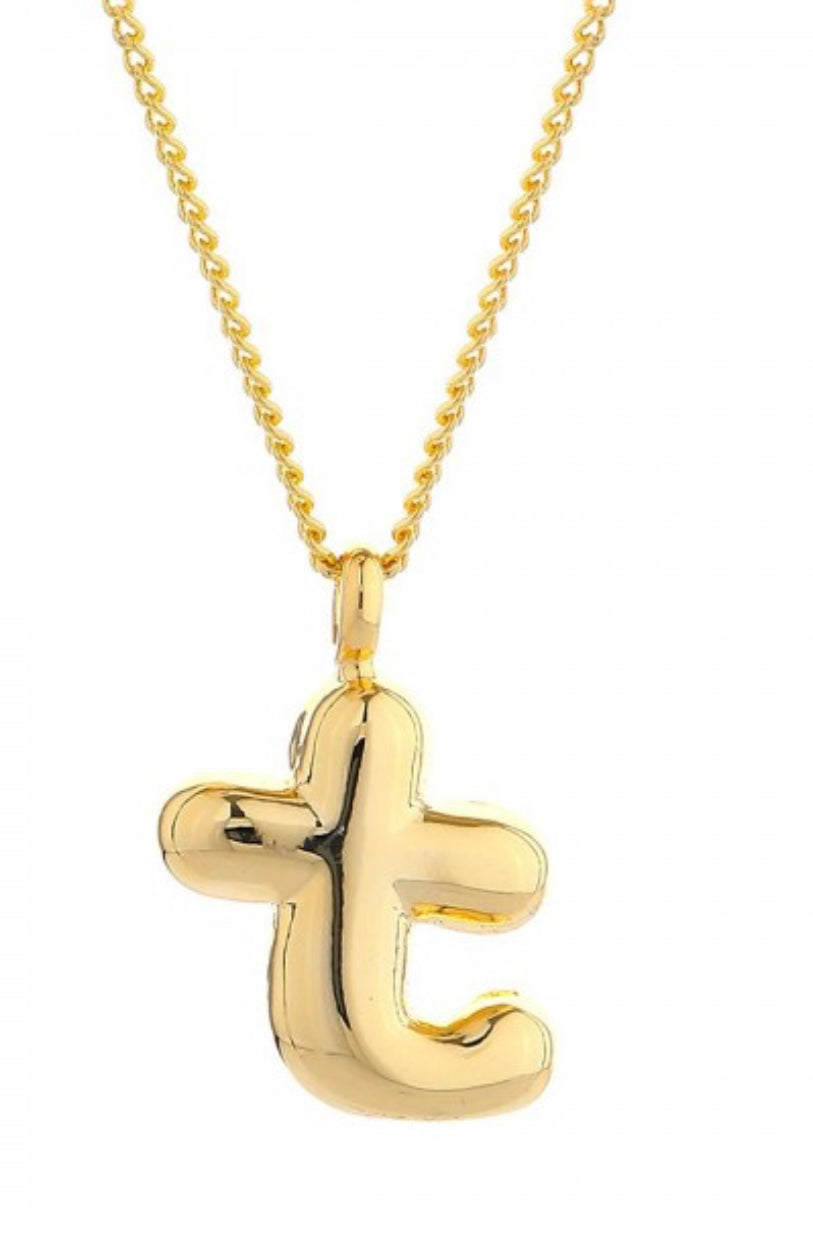 Do Everything In Love Initial Necklace