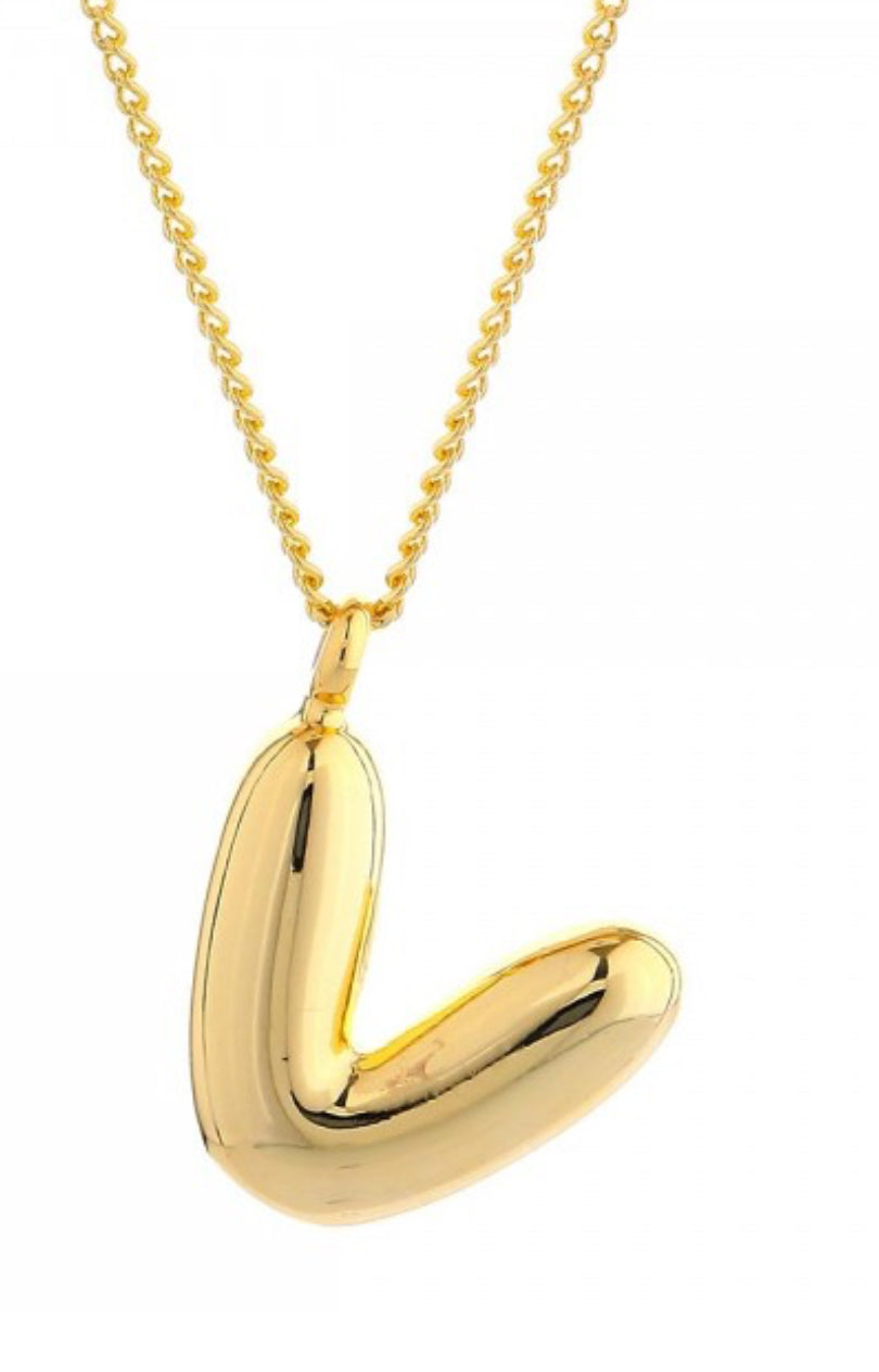 Do Everything In Love Initial Necklace