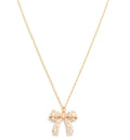 The Pearl Bow Necklace