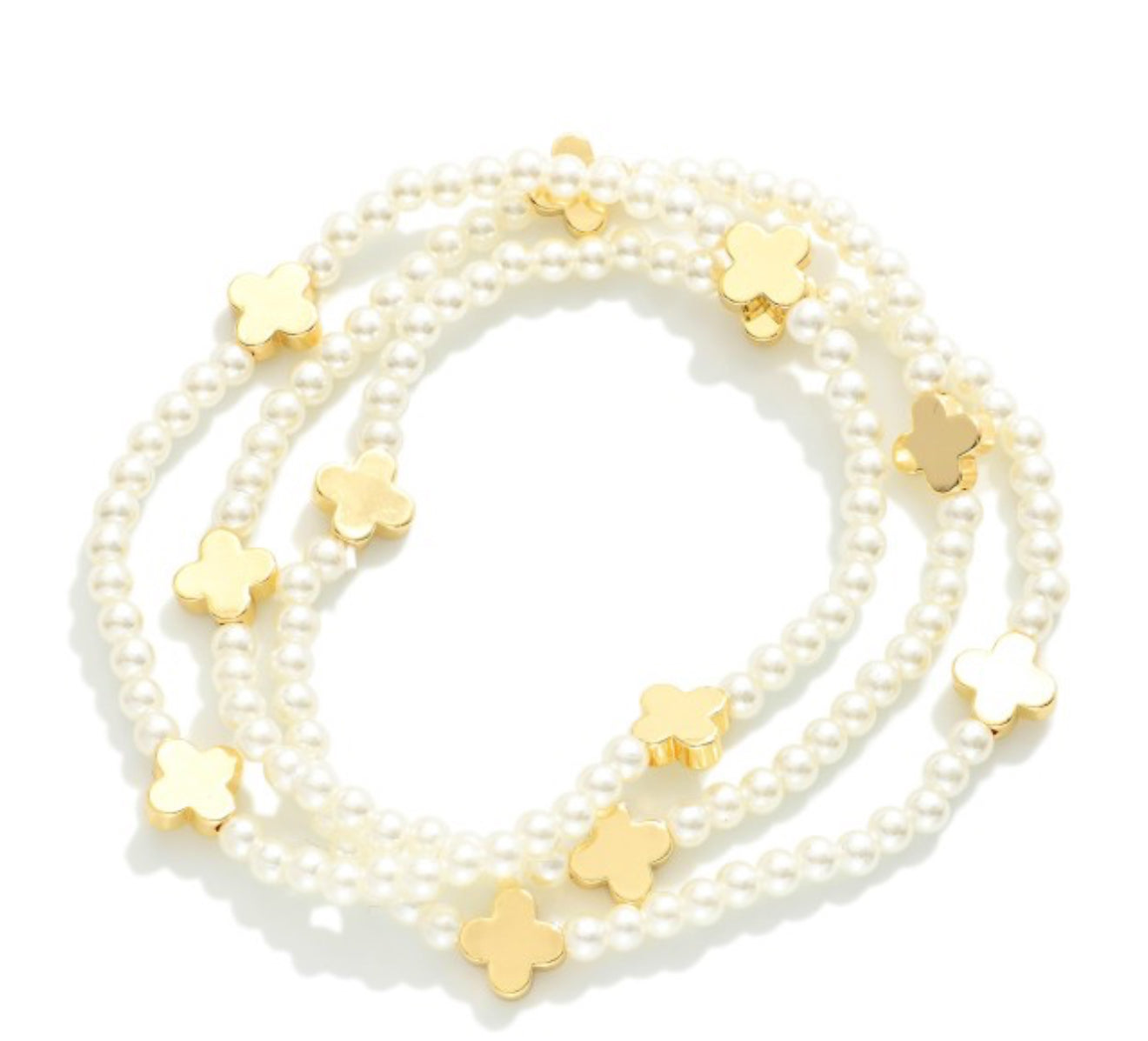 4 Leaf Clover Bracelet Set