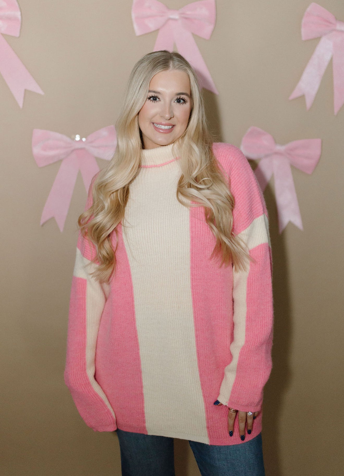 Creme Saver Colorblock Tunic