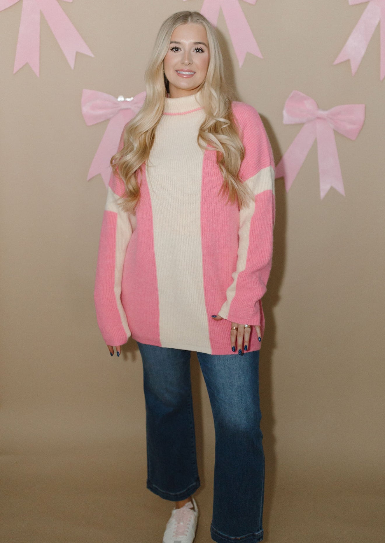 Creme Saver Colorblock Tunic