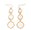 Quatrefoil Drop Earrings