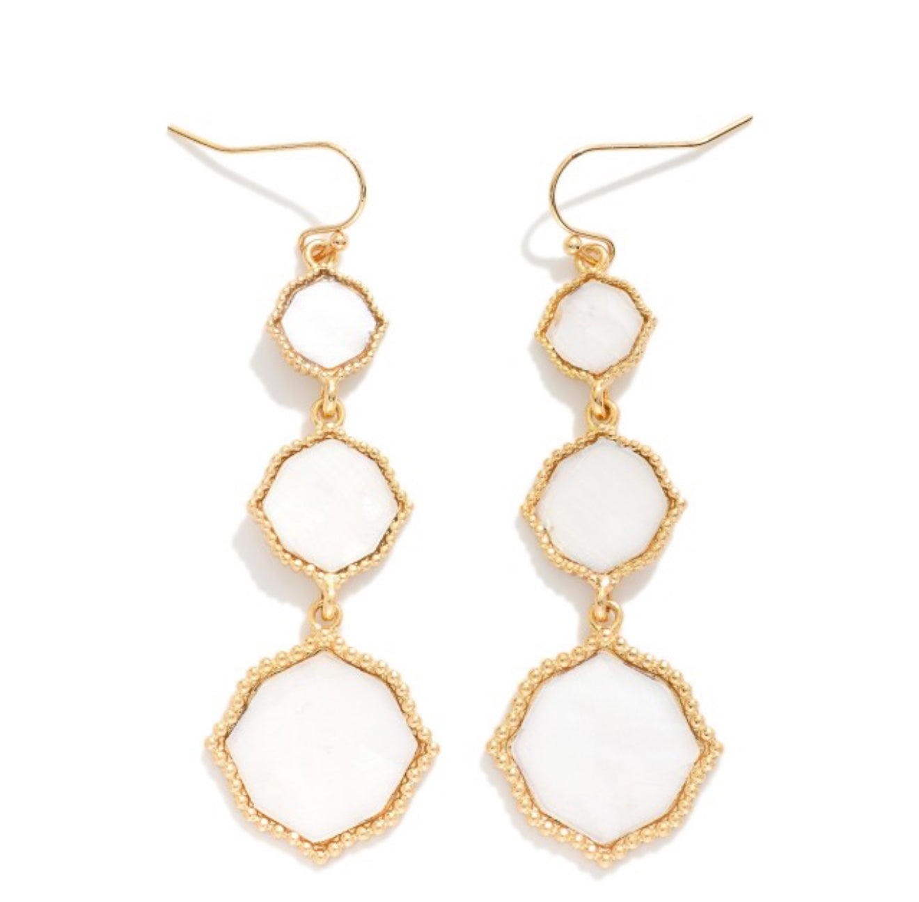 Quatrefoil Drop Earrings