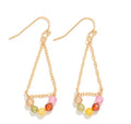 Cubic Zirconia Arch Earrings