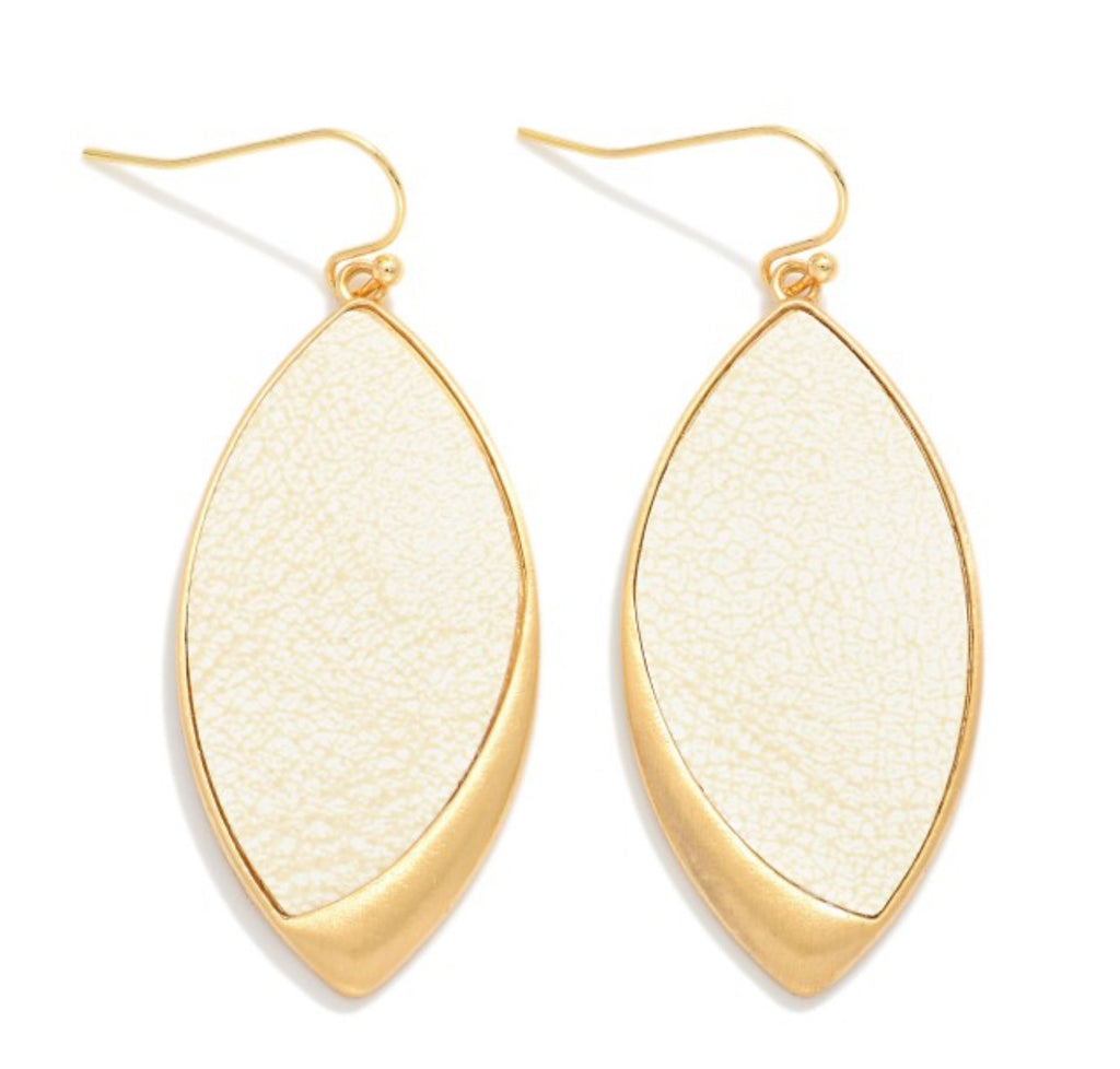 Almond Drop Earrings