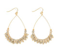 Wire Teardrop Earrings