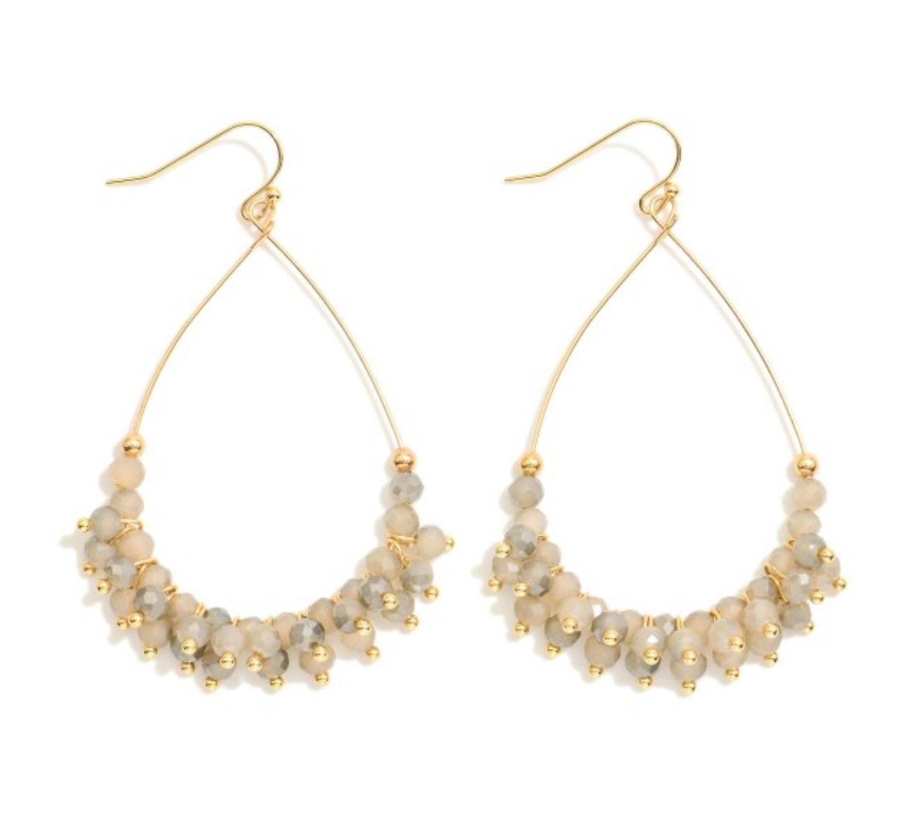 Wire Teardrop Earrings