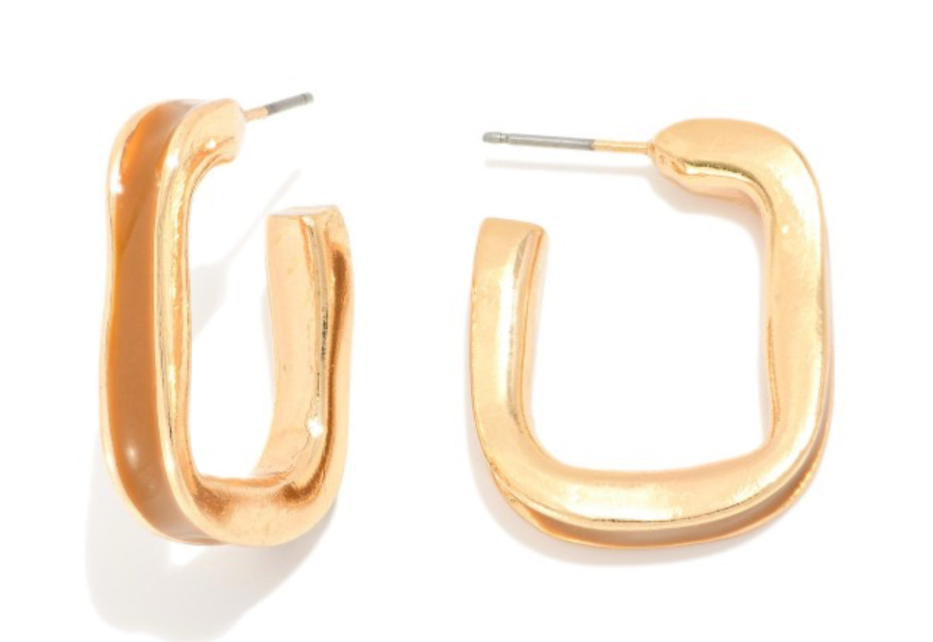 Square Hoop Earrings