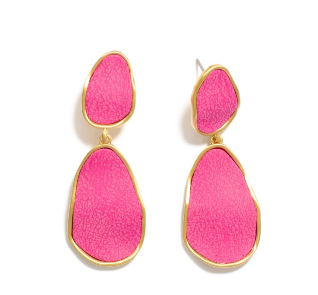 Linked Metal Earrings